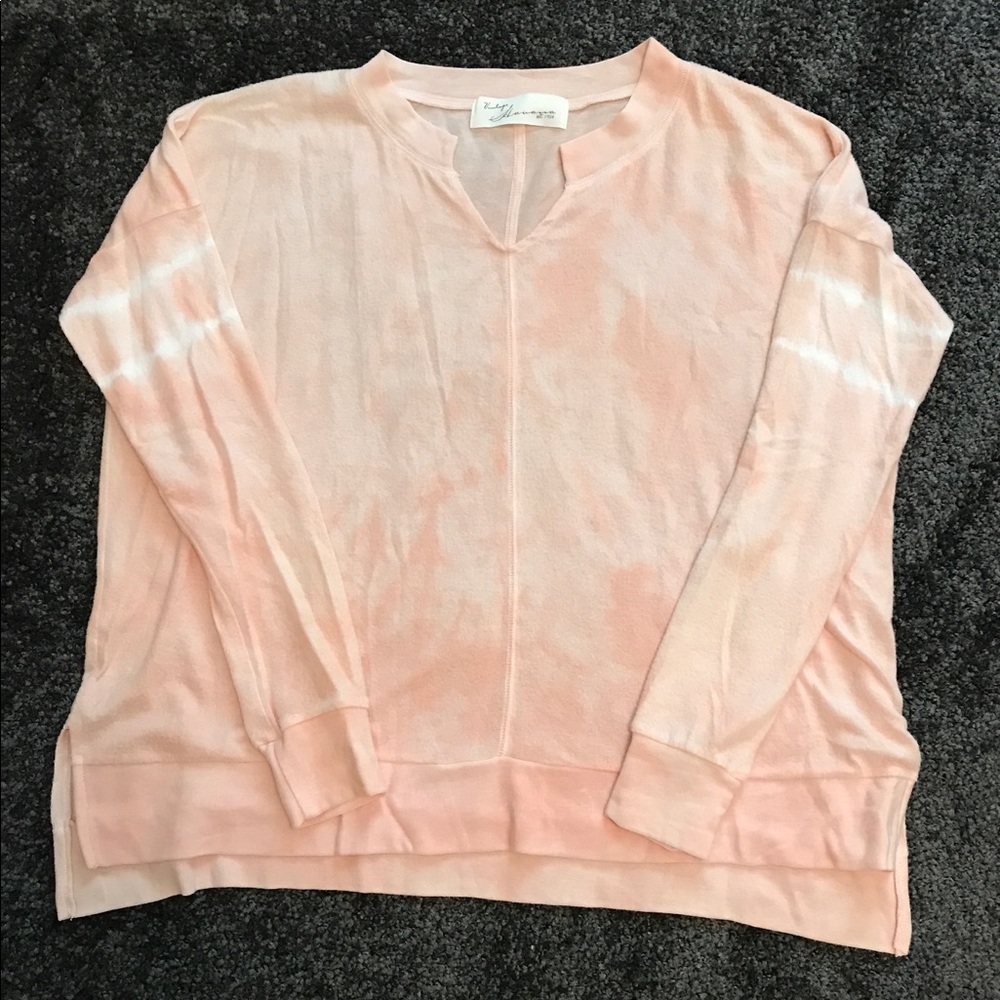 Vintage Havana Tie-dye long sleeve tee shirt.